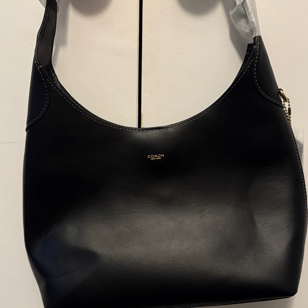 Coach Brooklyn 28 Black Leather Women's Bag